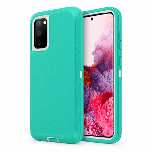 Triple Protection Case for Samsung Galaxy S20 Plus - Teal