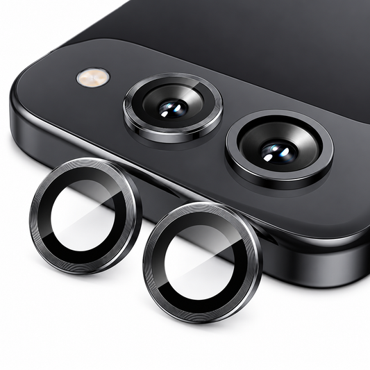 Metallic Camera Ring Protector for Samsung Galaxy Z Flip 8 - Black