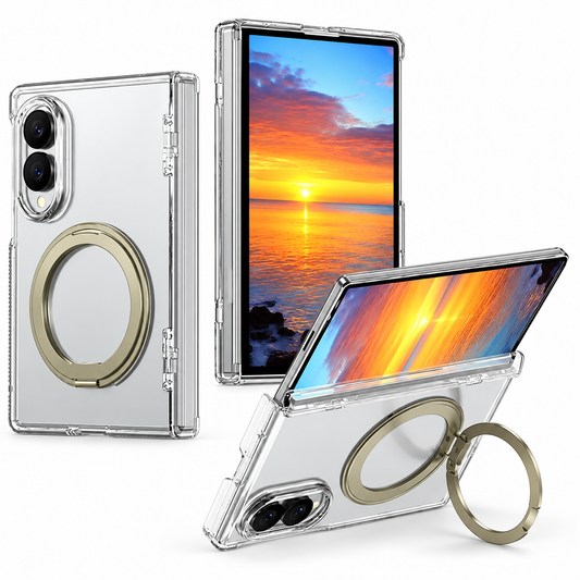 Ring Loop MagSafe Case for Samsung Galaxy Z Fold 8 - Clear