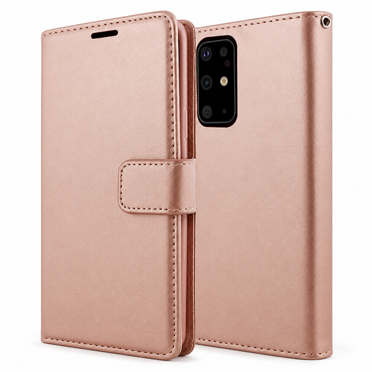 Photo ID Wallet Case for Samsung Galaxy S20 Plus - Rose Gold