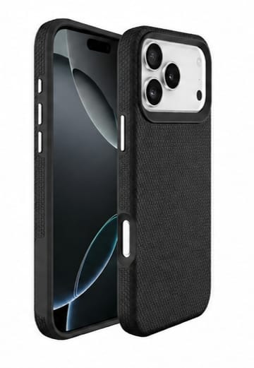 Triangle Protective Case for Apple iPhone 17 Pro Black Shockproof Slim Cover