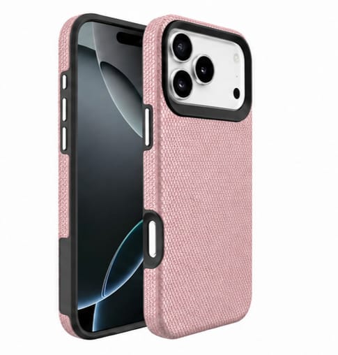 Triangle Protective Case for Apple iPhone 17 Pro Rose Gold Shockproof Slim Cover