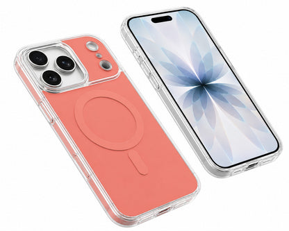 Premium Pink Airloop Magnetic Phone Cover for Apple iPhone 17 Pro