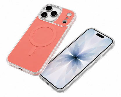 Pink iPhone 17 Pro Max Protective Mobile Cover MagSafe Compatible Case