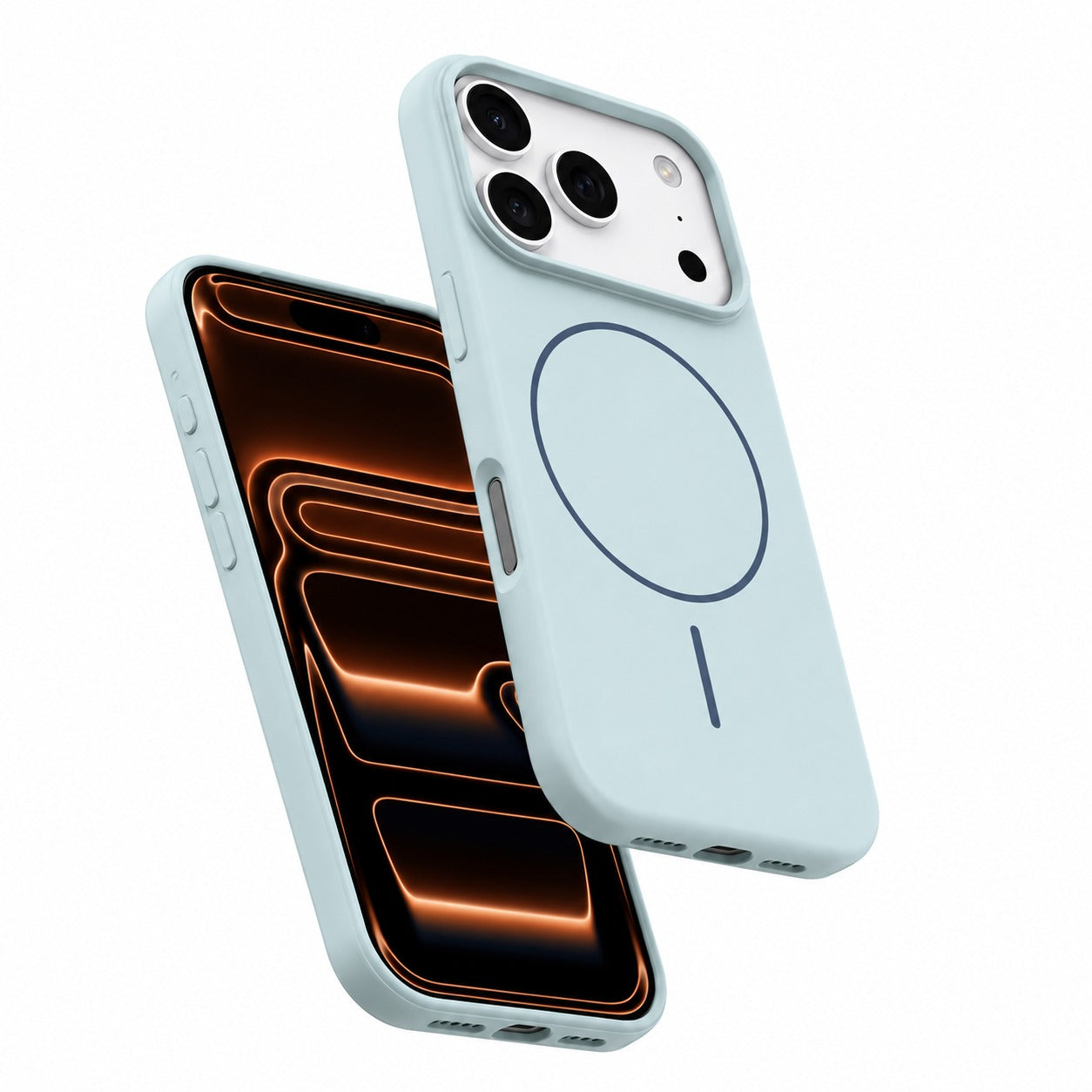 Premium Sky Blue Smartphone Case | Impact Resistant Phone Cover