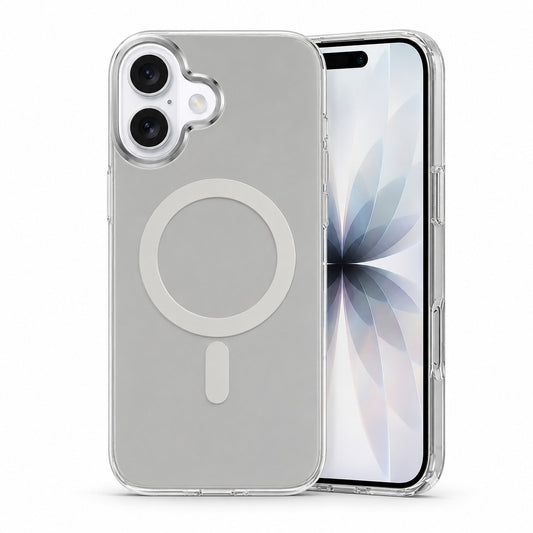 White MagSafe Airloop Case Apple iPhone 17 Shockproof Phone Case