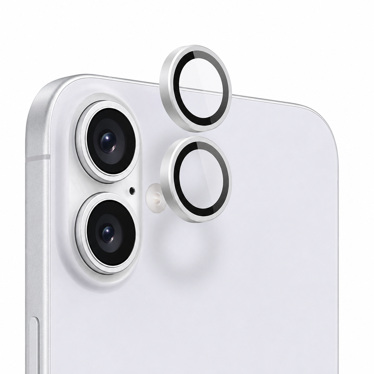SP Silver Camera Ring Protector for Apple iPhone 17