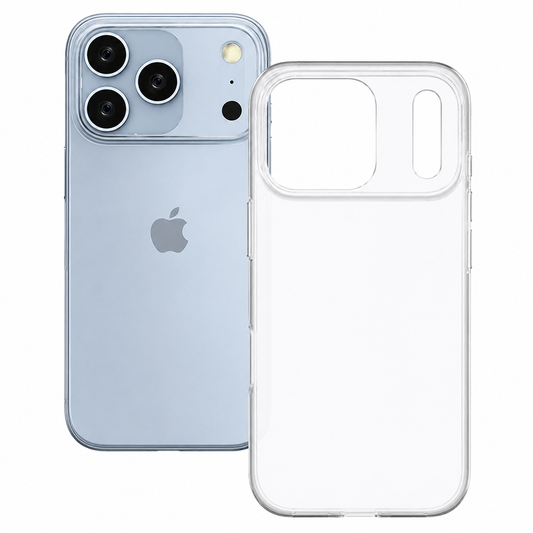 Clear TPU Case for Apple iPhone 17 Pro Max with Transparent Protective Phone Cover