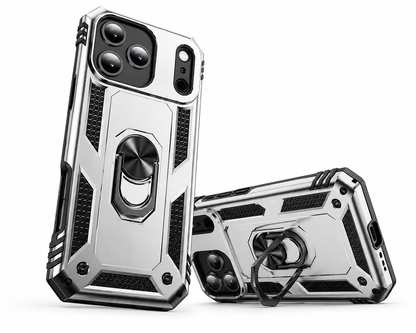 Slim Protective Smartphone Case for Apple iPhone 17 Pro Max in Grey with Drop Protection and Hybrid Construction