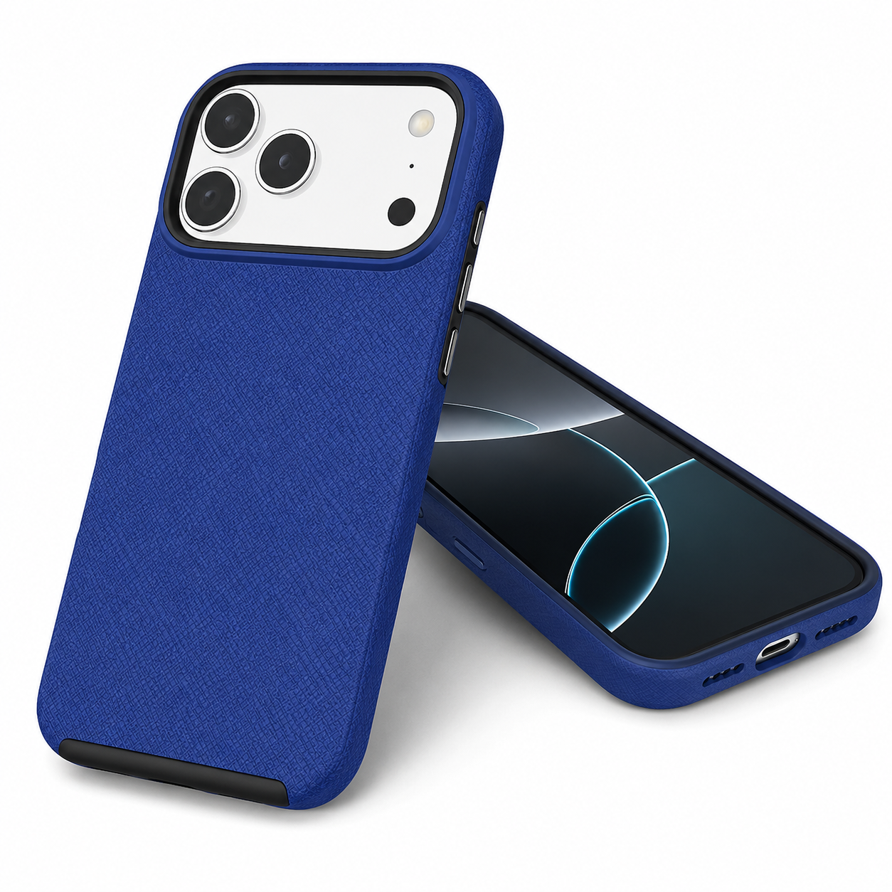 Apple iPhone 17 Pro Max Protective Case, Navy Phone Cover, Military Grade Case, Slim Smartphone Case, Durable Mobile Cover