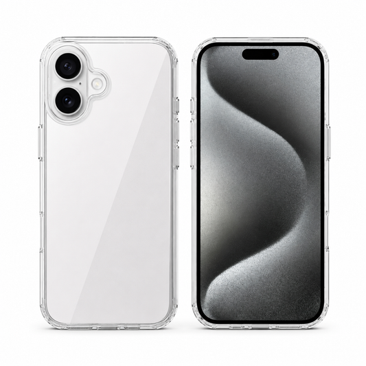 Crystal clear TPU protective case for Apple iPhone 17