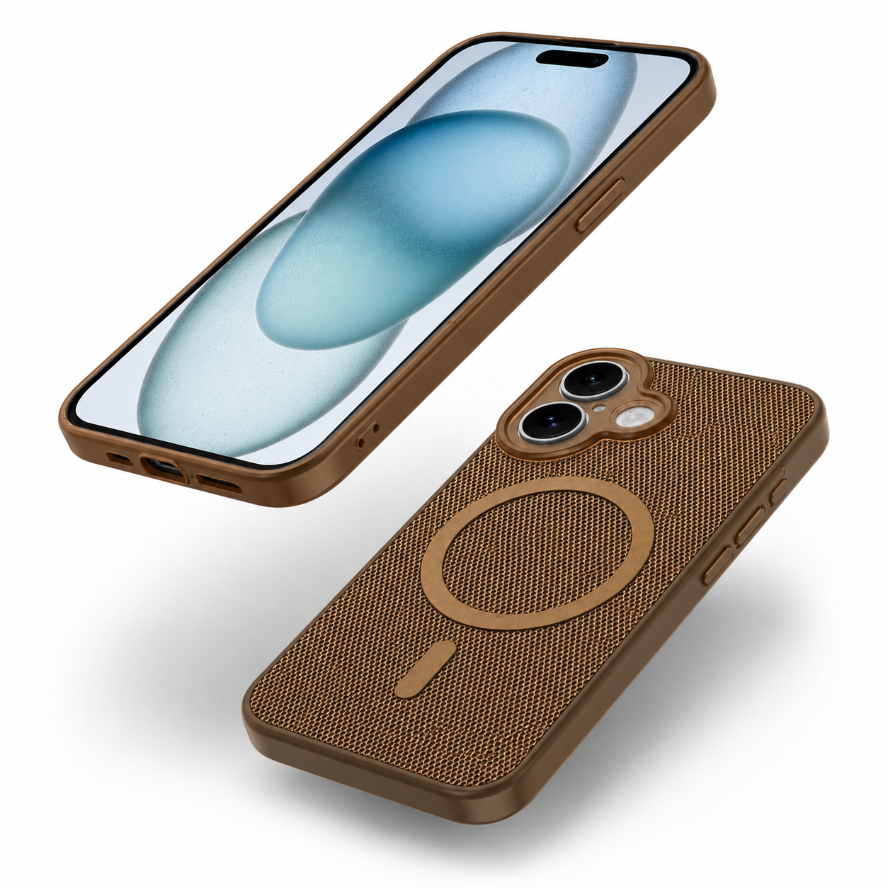 Luxury Desert iPhone 16 Case, Impact Resistant Phone Cover, Premium Magnetic Protective Case
