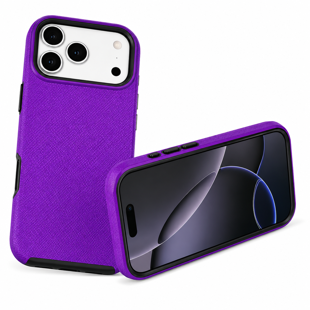Premium Purple Protective Case for Apple iPhone 17 Pro Max - Rugged Phone Cover, Durable Mobile Cover, Luxury Phone Case