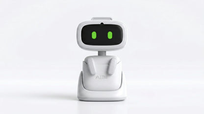 smart tech store Canada. premium tech accessories Canada. AIBI Pocket AI Companion Pet Robot. Gallery image 6. Lines name one specific SKU—never substitute a generic lookalike from the category. After review passes, each render should still read as a fresh studio viewpoint of that same physical unit.