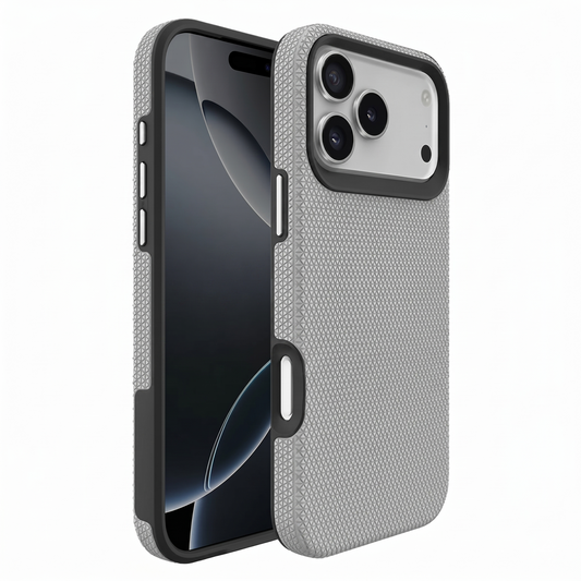 Triangle Protective Case for Apple iPhone 17 Pro in Grey featuring a premium geometric triangle texture design with modern luxury styling, durable shockproof protection, slim fit lightweight construction, anti-slip grip texture, raised camera lens protection, reinforced edges, military grade style durability, and stylish everyday protection for users searching for the best iPhone 17 Pro case and premium iPhone 17 Pro cover 

Find iPhone 17 pro phone at techtron.ca, amazon,walmart,bestbuy,costco, and shein.
