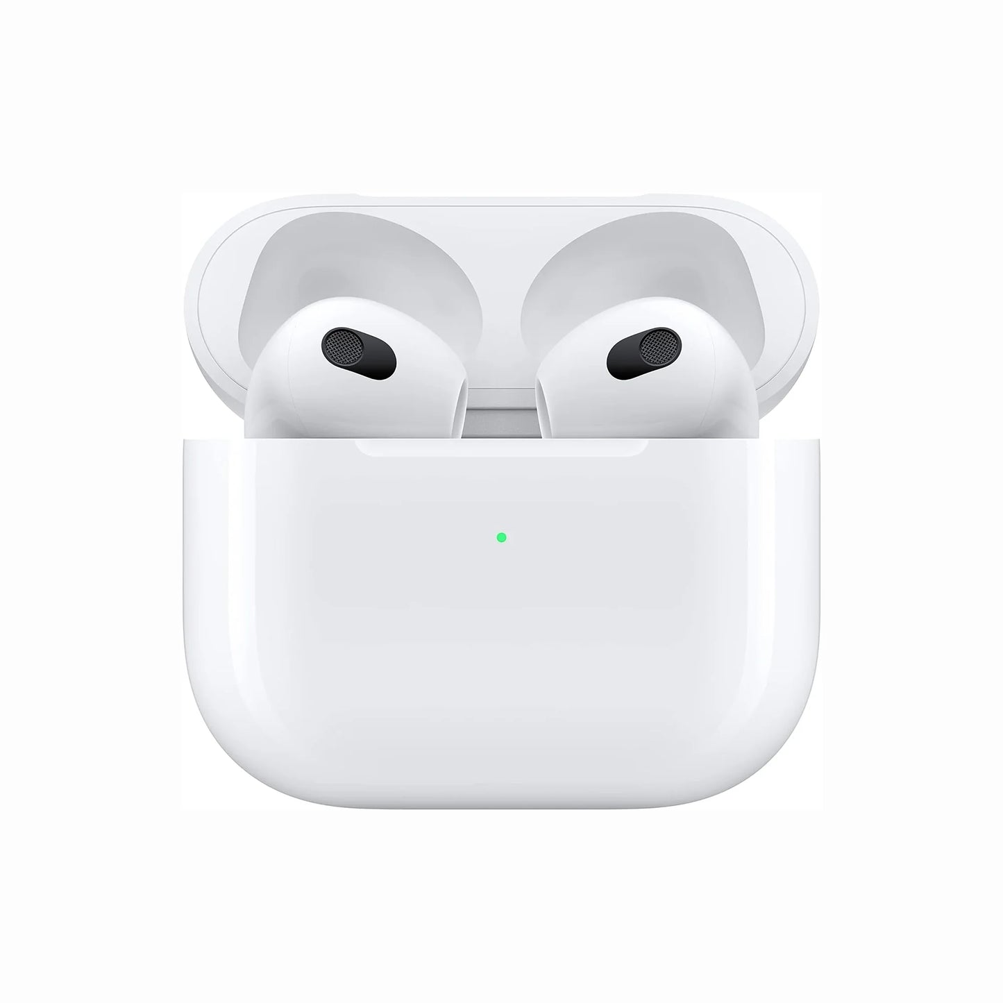 Apple AirPods 3rd Gen Wireless Earbuds shown with Lightning Charging Case, designed for Bluetooth audio, phone calls, voice use, videos, music, workouts, commuting, travel, and everyday portable sound.

Find Apple AirPods 3rd Generation at techtron.ca, amazon, walmart, bestbuy, costco, and staples.