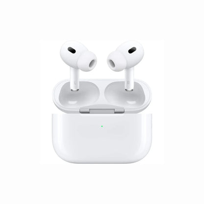 Apple AirPods Pro 2nd Gen Wireless Noise Cancelling Earbuds featuring Bluetooth audio, Adaptive Noise Cancellation, in-ear fit, built-in microphone, Siri control, touch controls, and wireless charging case for music, calls, travel, fitness, and everyday listening.

Find Apple AirPods Pro 2nd Gen at techtron.ca, amazon, walmart, bestbuy, costco, and staples.