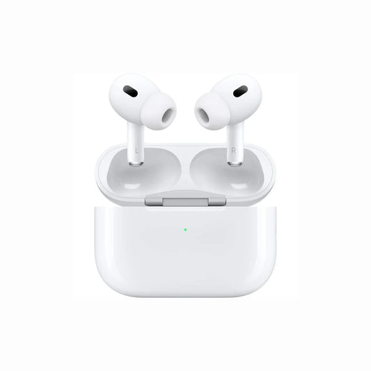 Apple AirPods Pro 2nd Gen Wireless Noise Cancelling Earbuds featuring Bluetooth audio, Adaptive Noise Cancellation, in-ear fit, built-in microphone, Siri control, touch controls, and wireless charging case for music, calls, travel, fitness, and everyday listening.

Find Apple AirPods Pro 2nd Gen at techtron.ca, amazon, walmart, bestbuy, costco, and staples.