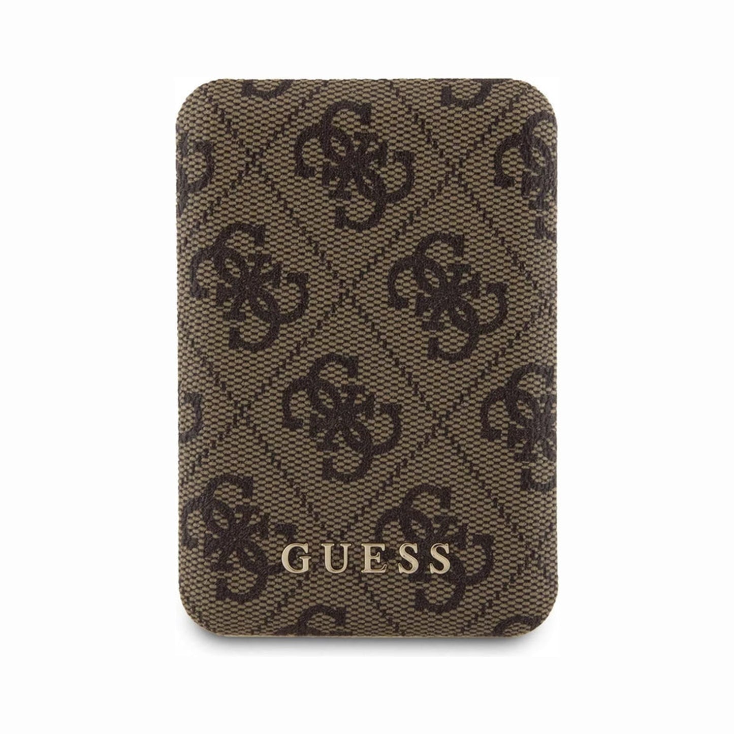 Guess 5000mAh MagSafe Power Bank Case designed for convenient phone charging, travel backup power, daily carry, USB device charging, and stylish Guess tech accessory use.