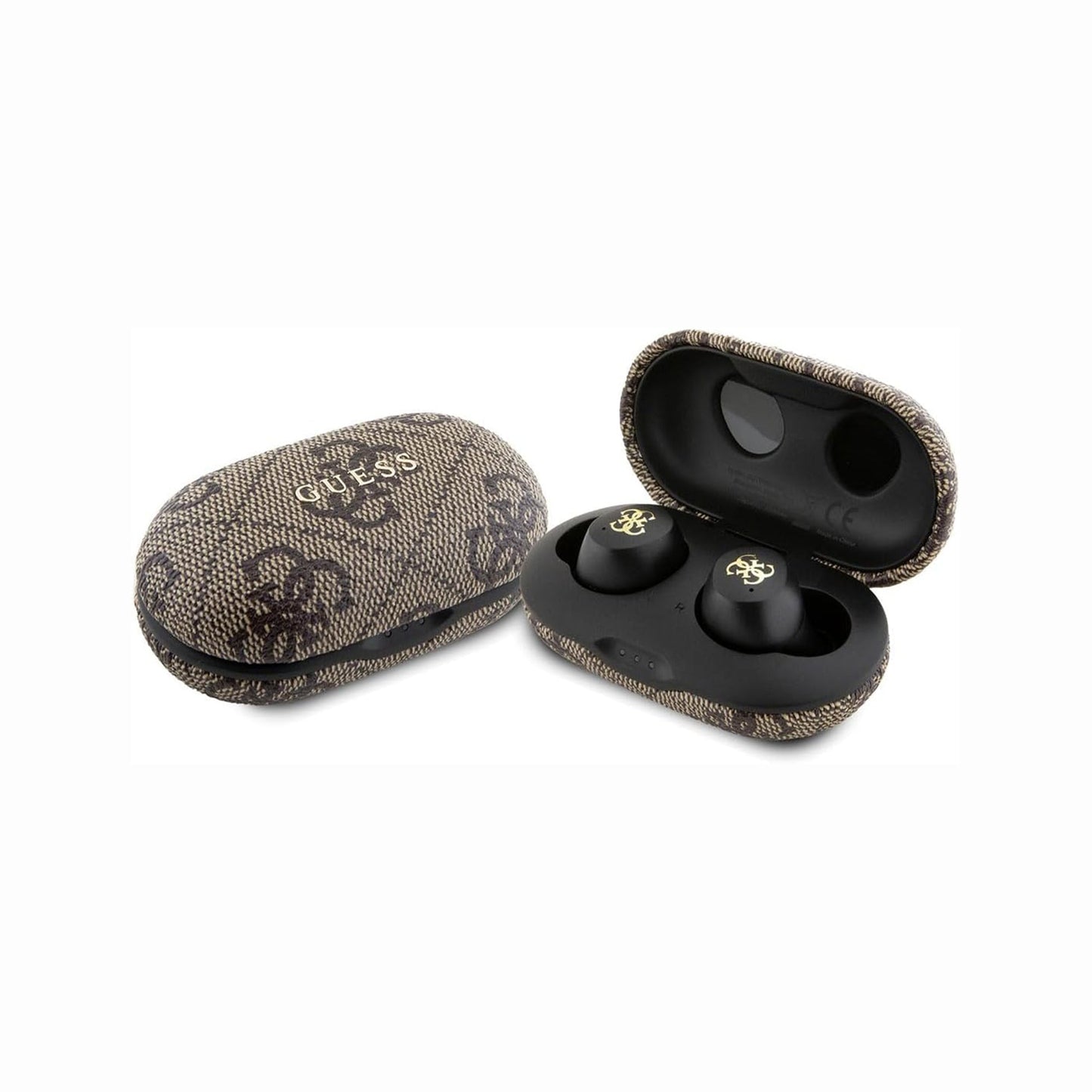 GUESS Bluetooth Earbuds designed with touch controls, ENC clear call support, wireless music playback, voice assistant activation, USB-C charging, and compact true wireless earbud convenience for everyday use.

Find GUESS TWS ENC 4G Wireless Earbuds at techtron.ca, amazon, walmart, bestbuy, costco, and staples.