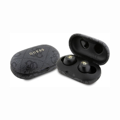 GUESS TWS ENC 4G Earbuds featuring IPX5 water resistance, Bluetooth wireless audio, ENC call support, touch-sensitive controls, USB-C charging, and a portable charging case for school, work, travel, and daily sound.

Find GUESS TWS ENC 4G Wireless Earbuds at techtron.ca, amazon, walmart, bestbuy, costco, and staples.