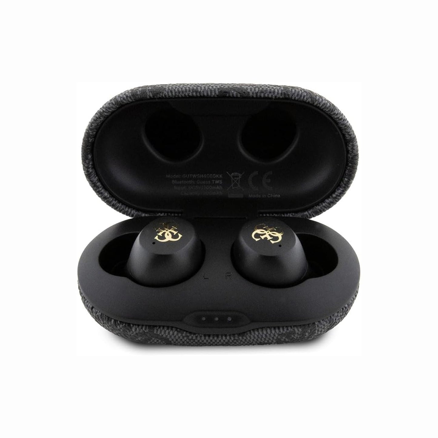 GUESS TWS ENC 4G Wireless Earbuds featuring Bluetooth 5.3 audio, ENC clear call support, touch controls, USB-C charging, IPX5 water resistance, and a compact charging case for music, calls, workouts, travel, and everyday listening.

Find GUESS TWS ENC 4G Wireless Earbuds at techtron.ca, amazon, walmart, bestbuy, costco, and staples.