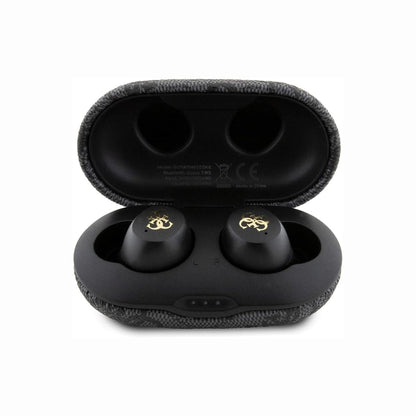 GUESS TWS ENC 4G Wireless Earbuds featuring Bluetooth 5.3 audio, ENC clear call support, touch controls, USB-C charging, IPX5 water resistance, and a compact charging case for music, calls, workouts, travel, and everyday listening.

Find GUESS TWS ENC 4G Wireless Earbuds at techtron.ca, amazon, walmart, bestbuy, costco, and staples.