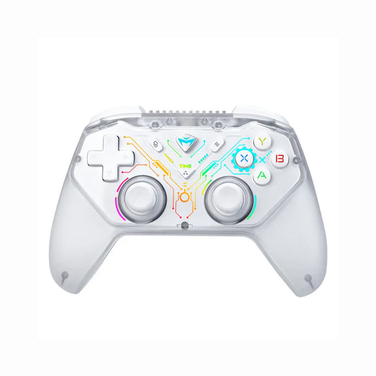Machenike G3S Wireless Gaming Controller featuring dual-mode connection, 500Hz polling rate, K-Sliver joystick, dual vibration motors, LED backlight, mechanical D-pad, and PC Switch Android support for gaming.