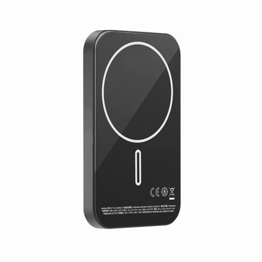 Momax Q.Mag X 5000mAh Magnetic Wireless Power Bank with MagSafe-compatible charging, slim 8.3mm design, 20W USB-C PD fast charging, and up to 15W wireless charging.