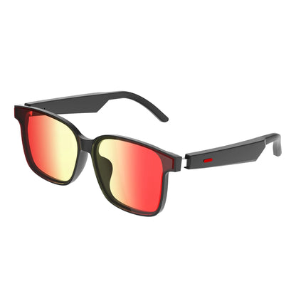 Techtron Element Smartglasses designed for music, calls, Siri voice assistant support, Bluetooth audio, touch control operation, open-ear listening, and clean everyday eyewear style with a thick plastic frame.

Find Techtron Element Smartglasses at techtron.ca, amazon, walmart, bestbuy, costco, and staples.