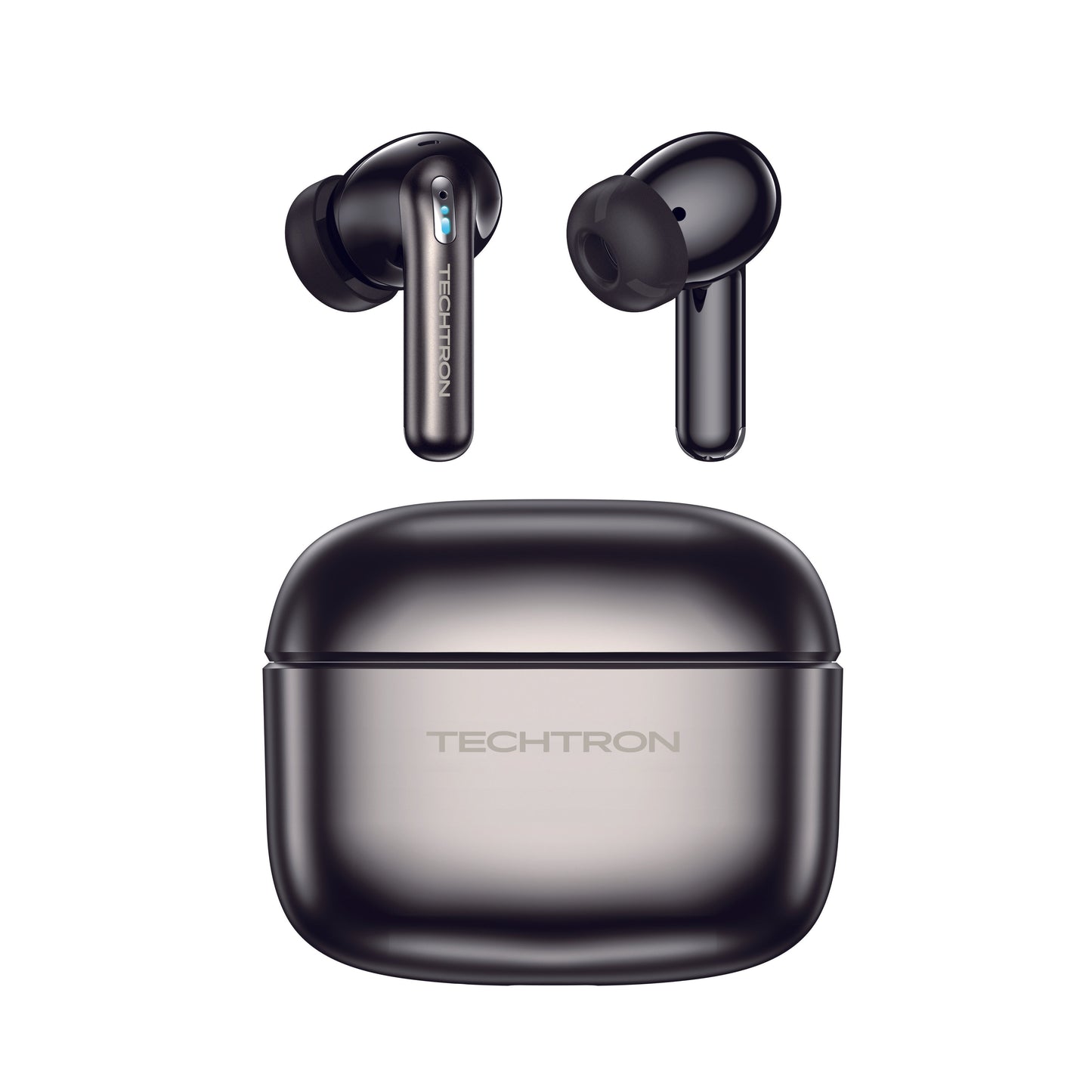 Techtron EP13 Noise Cancelling Wireless Earbuds shown above a compact charging case with TECHTRON logo, featuring Bluetooth 5.4 wireless audio, ANC noise reduction, ENC clear call support, 10mm drivers, stereo sound, Type-C charging, zinc alloy charging case design, and everyday wireless earphones use for music, calls, laptops, computer use, phones, tablets, commuting, travel, and portable tech accessories.

Find Techtron EP13 ANC / ENC Wireless Earphones at techtron.ca, amazon, walmart, bestbuy, costco, an