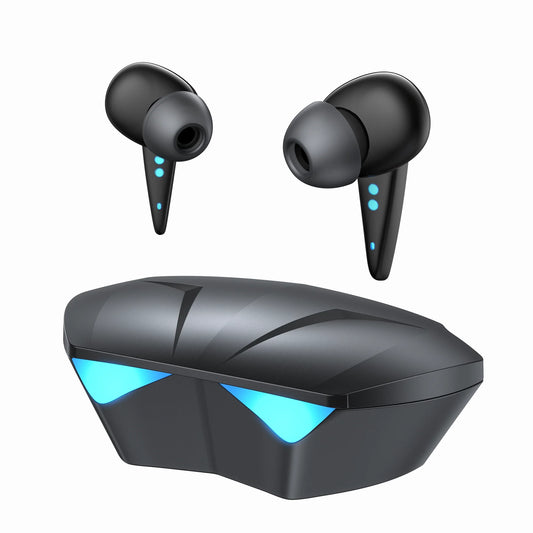 Techtron EP23 Gaming Wireless Earbuds shown above a sleek charging case with breathing LED lighting, featuring Bluetooth 5.3 wireless audio, low-latency game mode, 10mm drivers, strong bass, Type-C charging, IPX6 water resistance, and everyday earbuds use for gaming, games, calls, music, laptops, computer use, gaming laptop setups, gaming PC audio, phones, tablets, and tech accessories.

Find Techtron EP23 Wireless Earbuds at techtron.ca, amazon, walmart, bestbuy, costco, and staples.