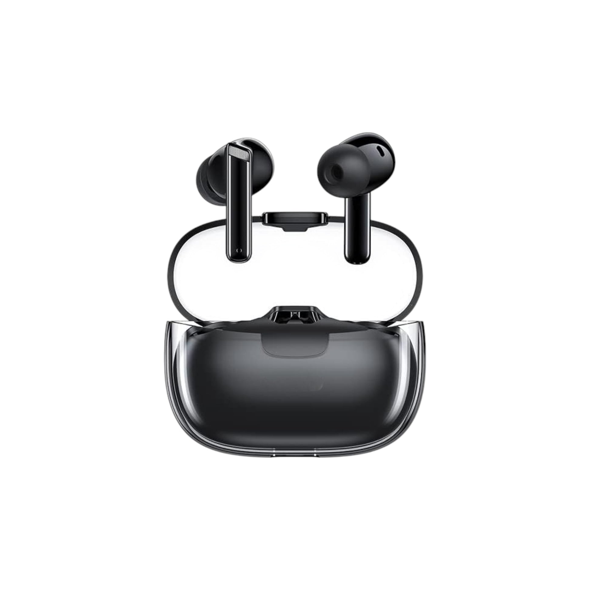 Techtron EP52 True Wireless Earbuds featuring a modern half-transparent charging case design, Bluetooth 5.4 connection, ANC active noise cancellation, ENC call noise reduction, 6 microphones for stronger call and listening noise control, 10mm drivers, colorful breathing lights, compact charging case, and everyday wireless earphones use for gaming, games, music, videos, clear calls, laptops, computer audio, phones, tablets, and daily tech accessories.

Find Techtron EP52 ANC / ENC 6 MICS Wireless Gaming Earp