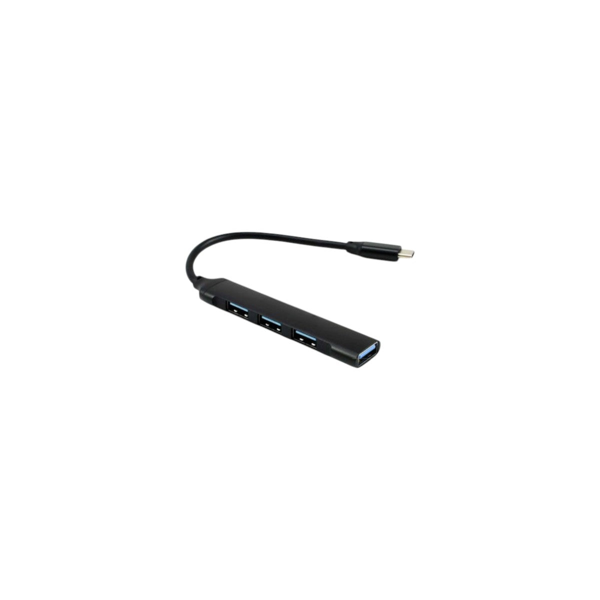 Techtron Type-C USB Hub designed with four Type-A USB ports, a small and handy 13cm cable, compact aluminum-style body, USB-C connection, and practical multi-port support for laptops, tablets, phones, mobile hard disks, USB flash drives, keyboards, mice, card readers, desk setups, travel use, school, work, and daily tech accessories.

Find Techtron USB-C to 4-Port USB-A Hub at techtron.ca, amazon, walmart, bestbuy, costco, and staples.