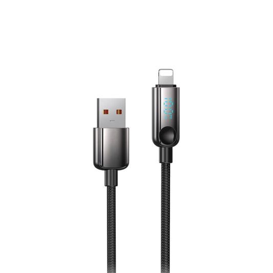 Techtron USB-A to Lightning 45W Fast Charging Cable featuring a durable braided fabric design, built-in LED power display, intelligent chip protection, 1m cable length, USB-A to Lightning connection, and reliable charging for compatible iPhone, iPad, Lightning devices, USB-A wall chargers, power banks, charging stations, computers, and everyday tech accessories.

Find Techtron USB-A to Lightning 45W cable at techtron.ca, amazon, walmart, bestbuy, costco, and staples.