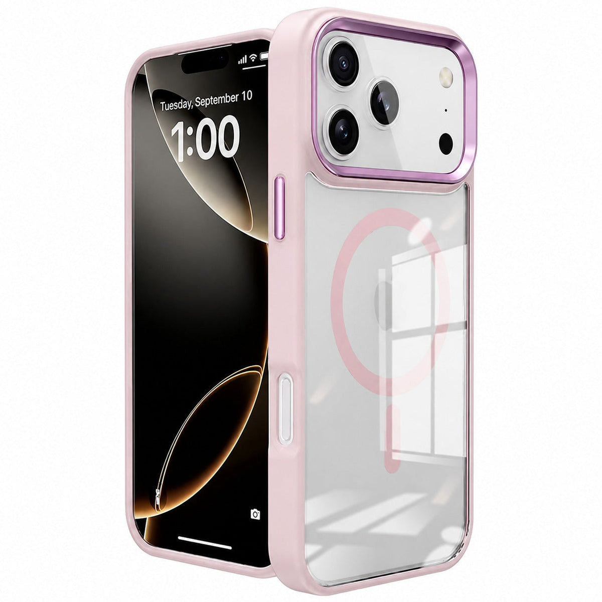 Rose Gold iPhone 18 Pro Max Case, MagSafe Phone Case, Protective Phone Cover, Shockproof Mobile Case