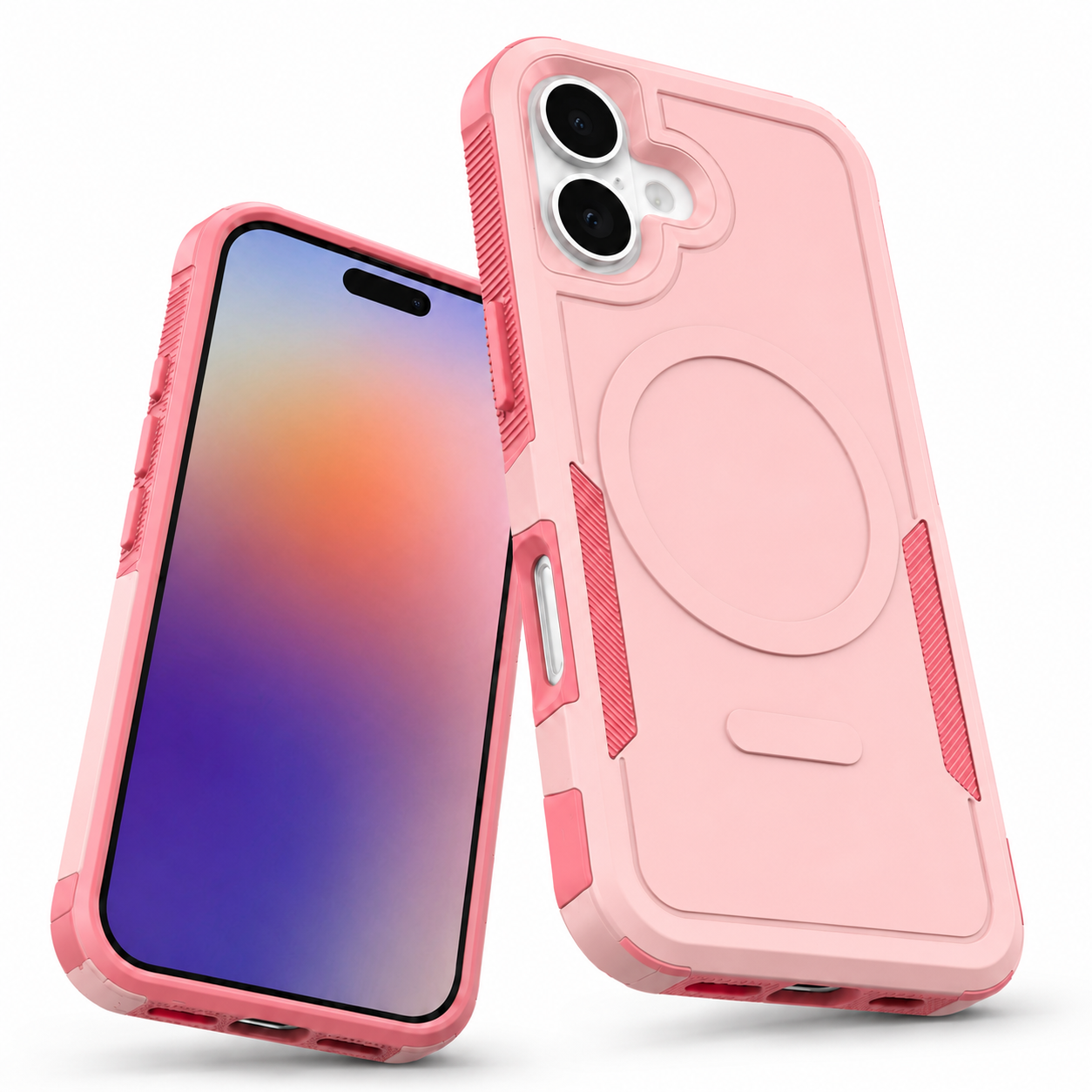 Premium Pink Cell Phone Case, Impact Resistant Phone Cover, Protective Mobile Cover