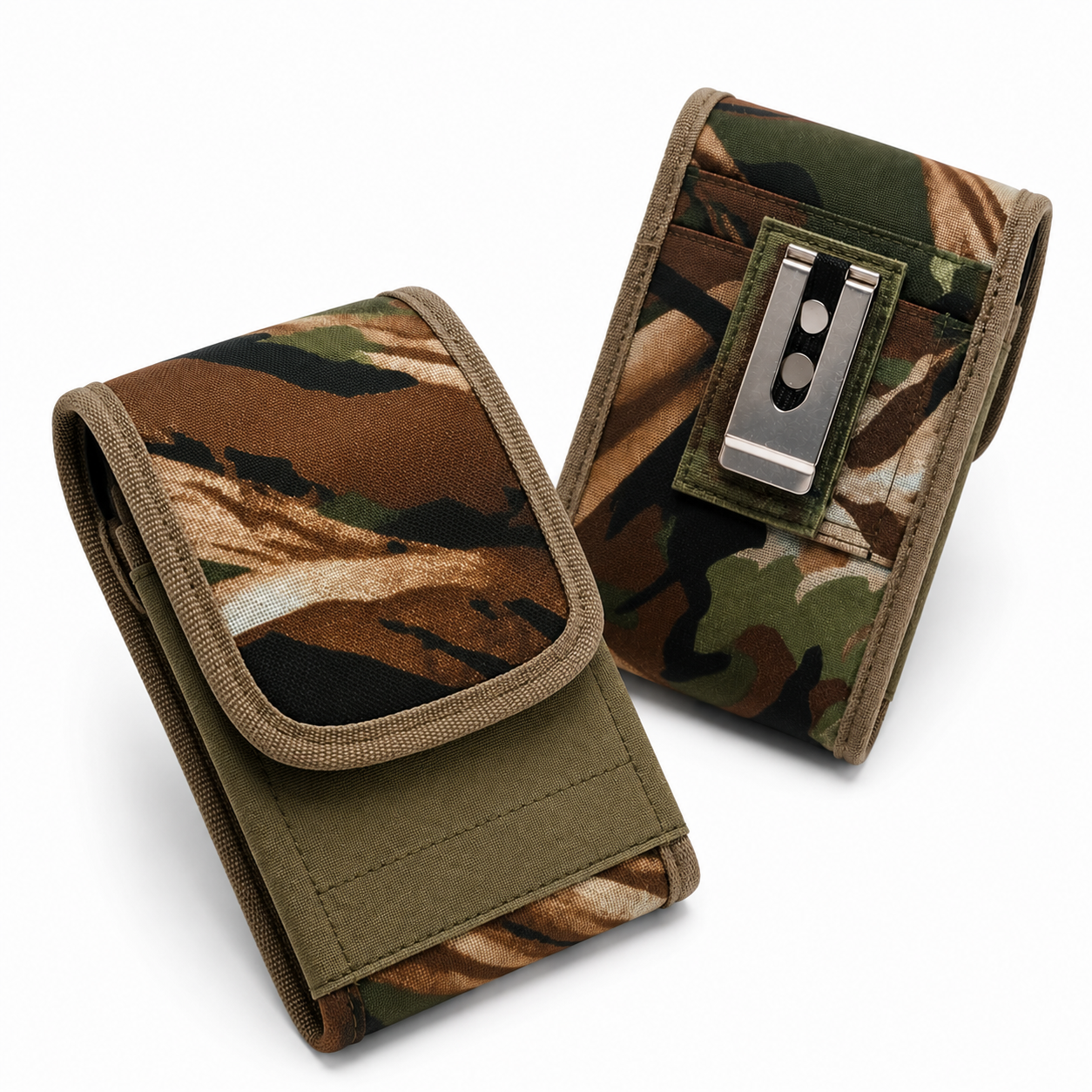 Camo Phone Belt Case for iPhone 17 Pro Max Protective Smartphone Pouch