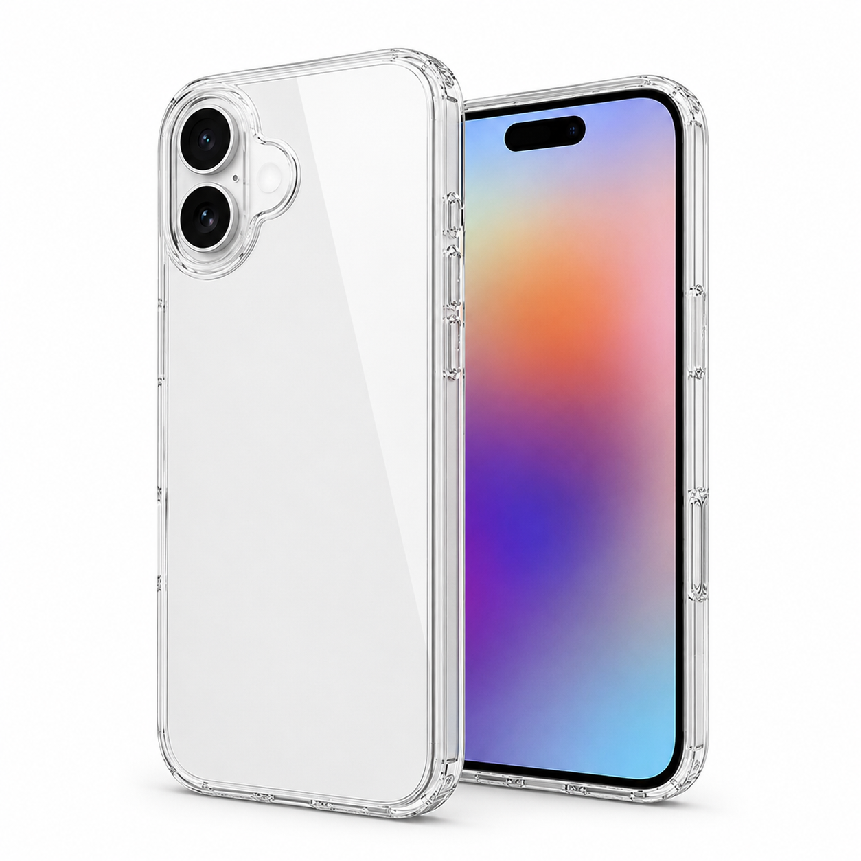 MagSafe-compatible clear protective case for Apple iPhone 17