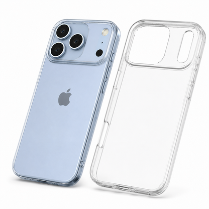 Premium Clear Mobile Cover for Apple iPhone 17 Pro Max with Anti-Scratch TPU Case
