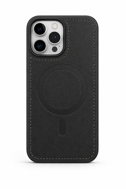Black MagSafe Rich Craft case for Apple iPhone 12 / 12 Pro