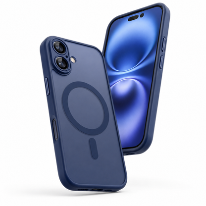 Shockproof iPhone 17 Mobile Cover with Rubberized Anti-Slip Frame