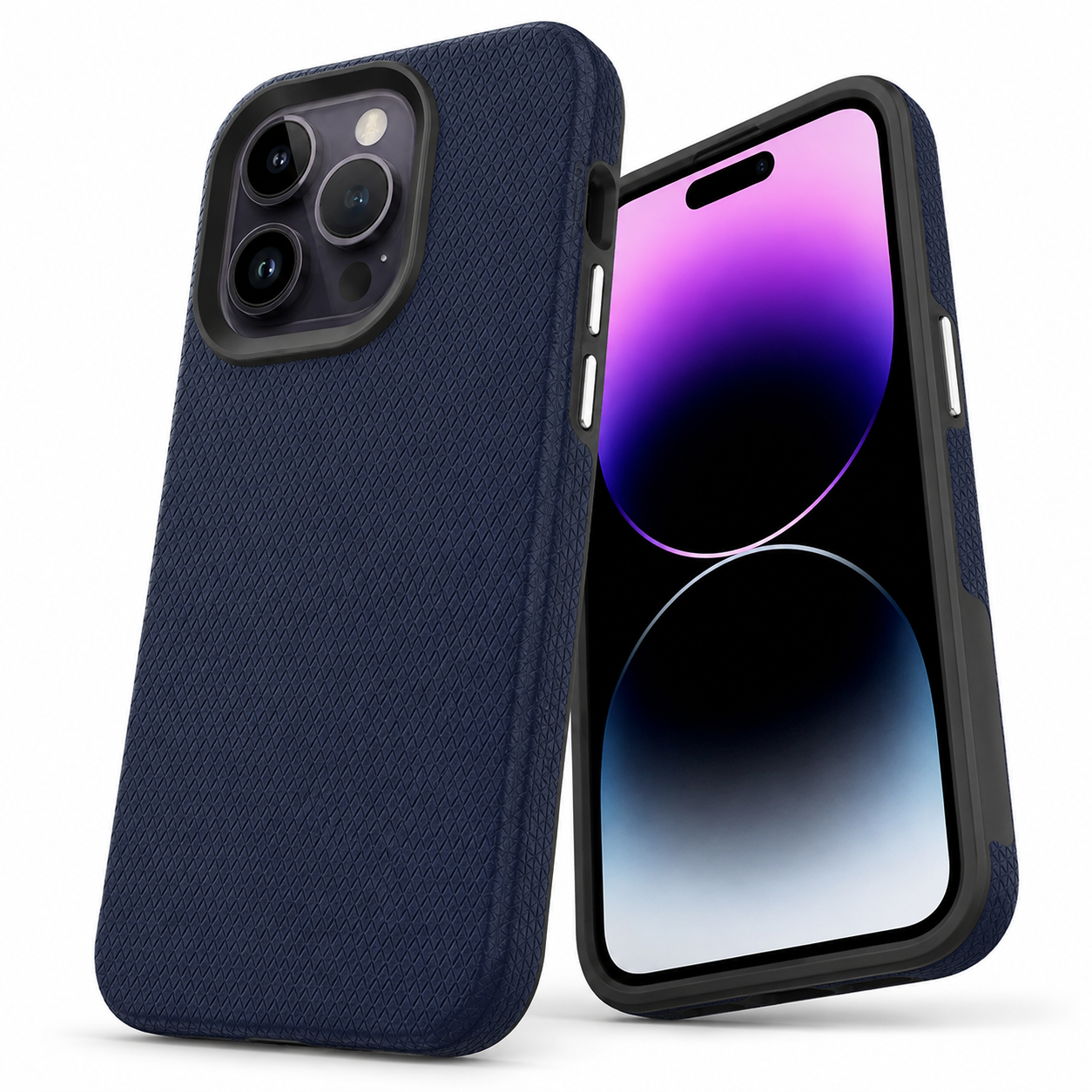 Navy shockproof mobile case for iPhone 12 Pro 6.1 inch