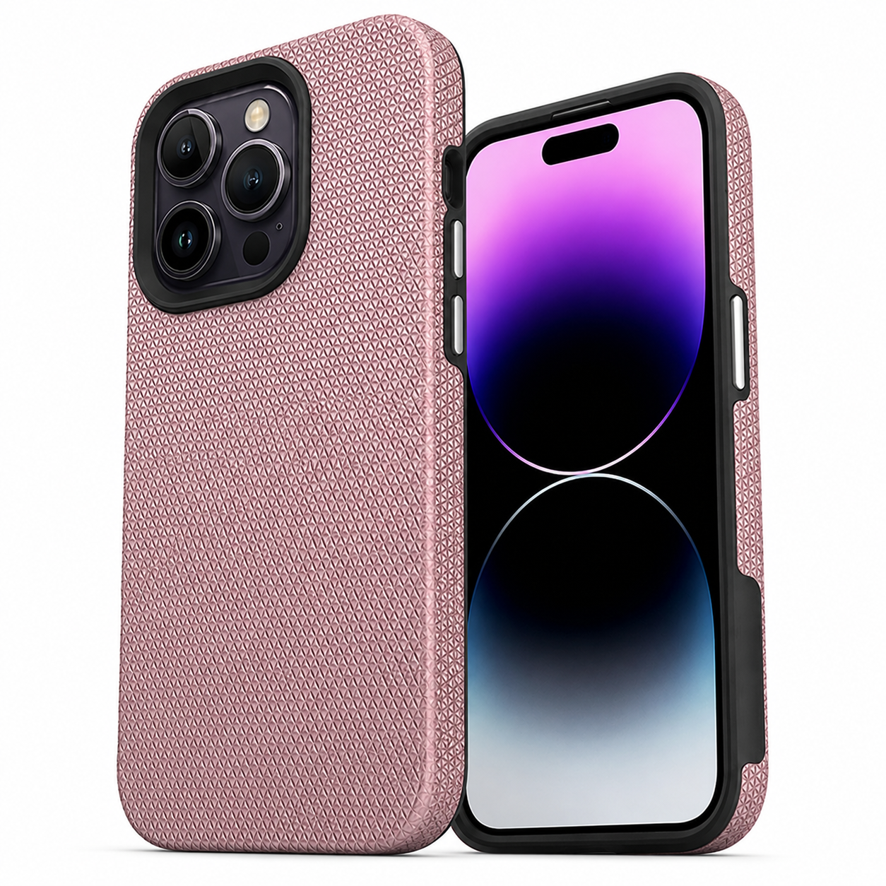 Rose gold shockproof mobile case for iPhone 12 Pro 6.1 inch