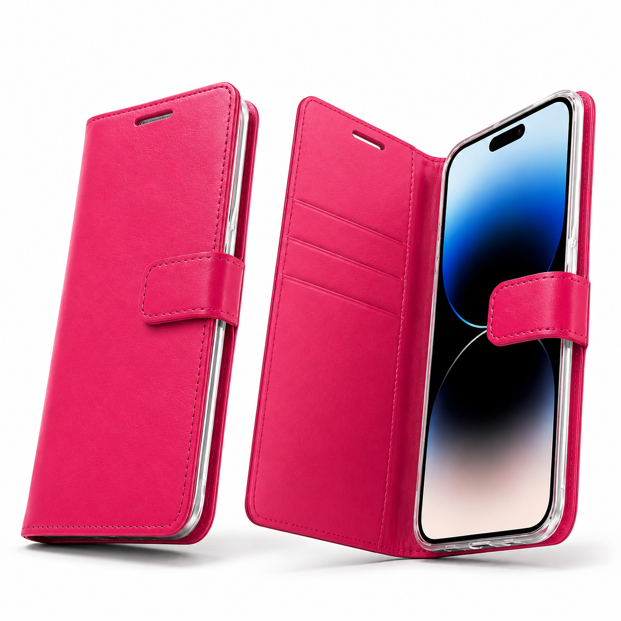 Goospery BlueMoon wallet cover with magnetic closure for iPhone 17