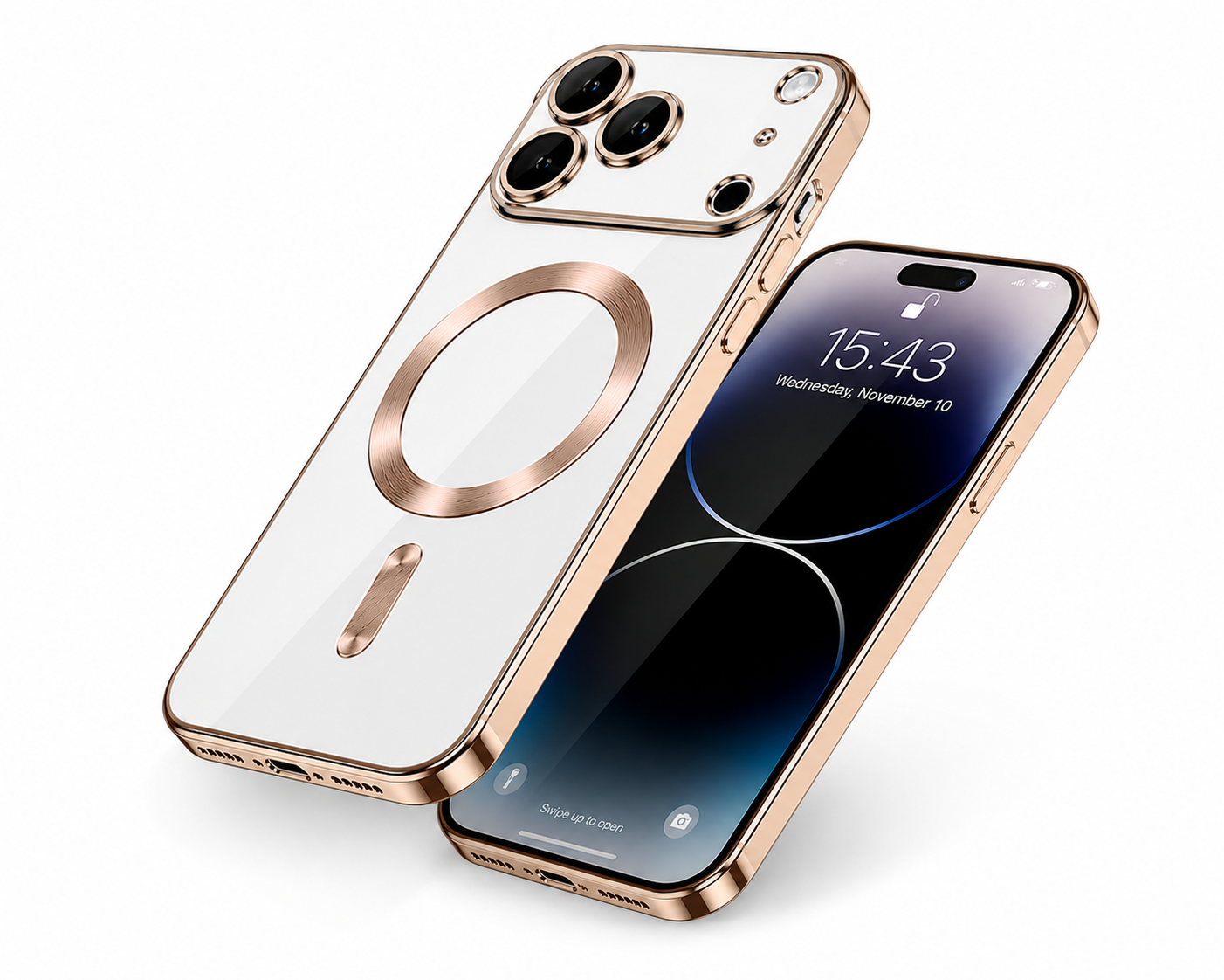 Luxury Magnetic Desert Titanium Electro Matt Case for Apple iPhone 17 Pro