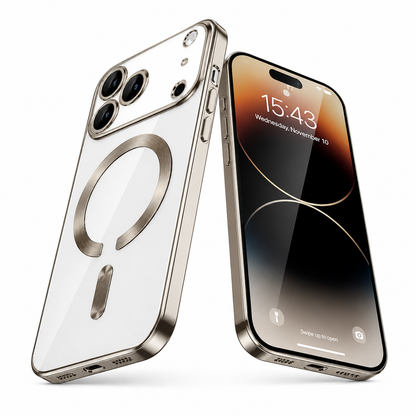 Titanium Electro Matt MagSafe Case for Apple iPhone 18 Pro Max Shockproof Phone Case