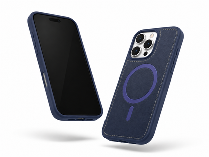 Slim MagSafe compatible blue iPhone 12 Pro case