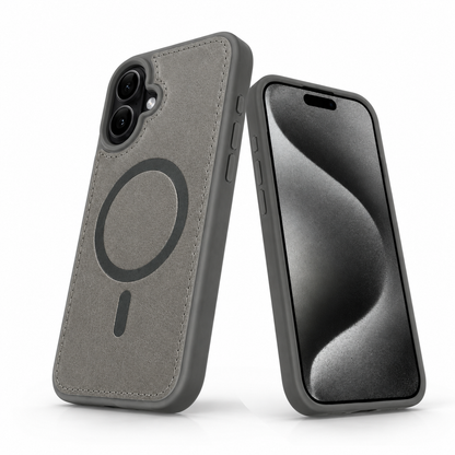 Apple iPhone 16 Grey Case, MagSafe Compatible Case, Shockproof Phone Cover, Premium Mobile Case