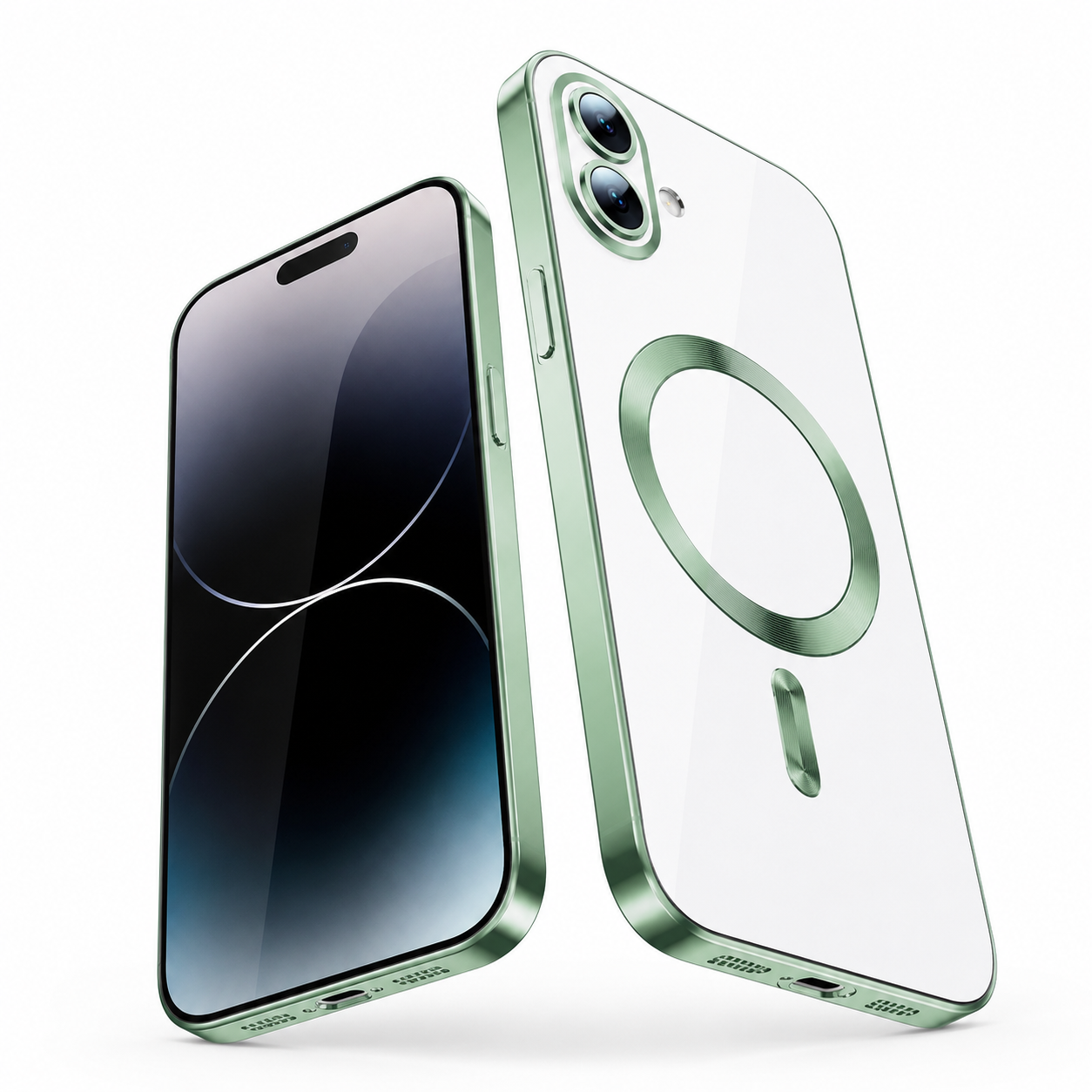 Shockproof iPhone 17 Mobile Cover featuring transparent design and raised camera protection